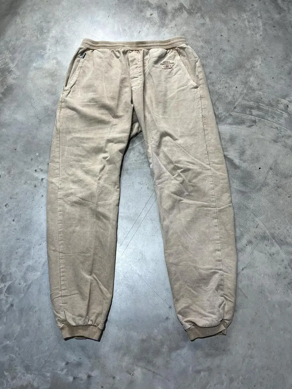Hawaii Kona Coffee Dyed Preowned Large Jogger Pants